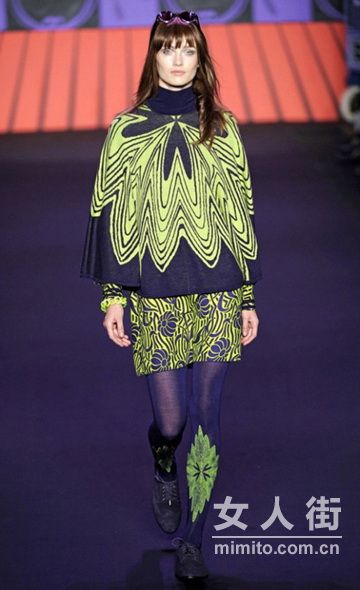 Anna Sui2011秋冬印花风格女装